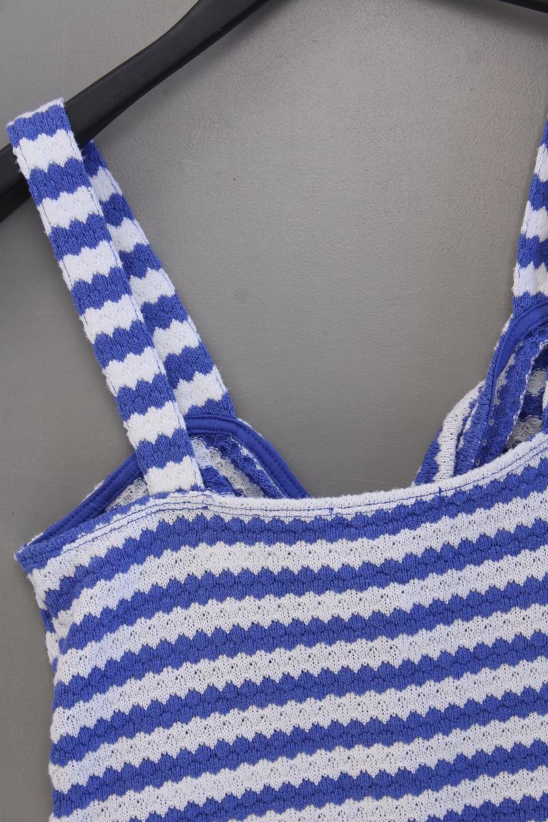 next Trägertop Gr. 42 gestreift blau aus Baumwolle