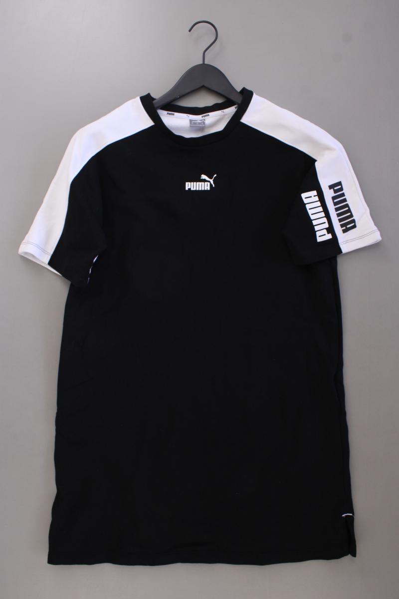 Puma Jerseykleid Gr. M Kurzarm schwarz aus Baumwolle
