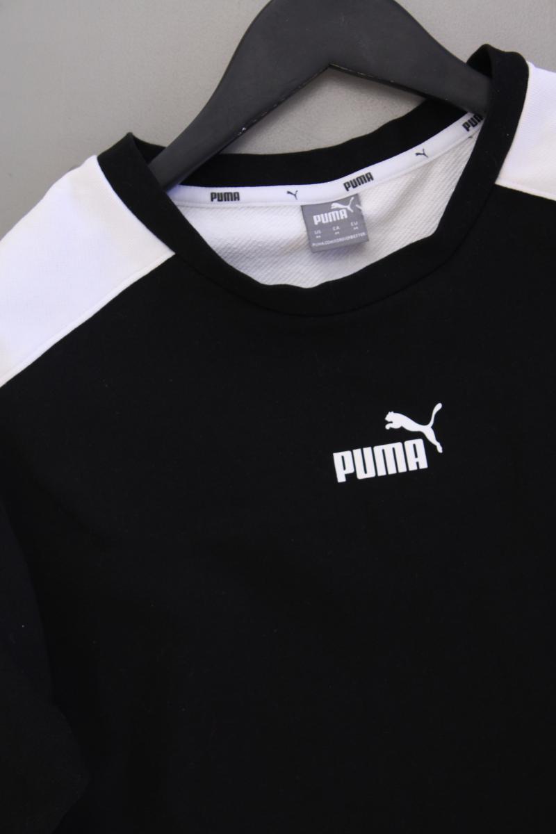 Puma Jerseykleid Gr. M Kurzarm schwarz aus Baumwolle