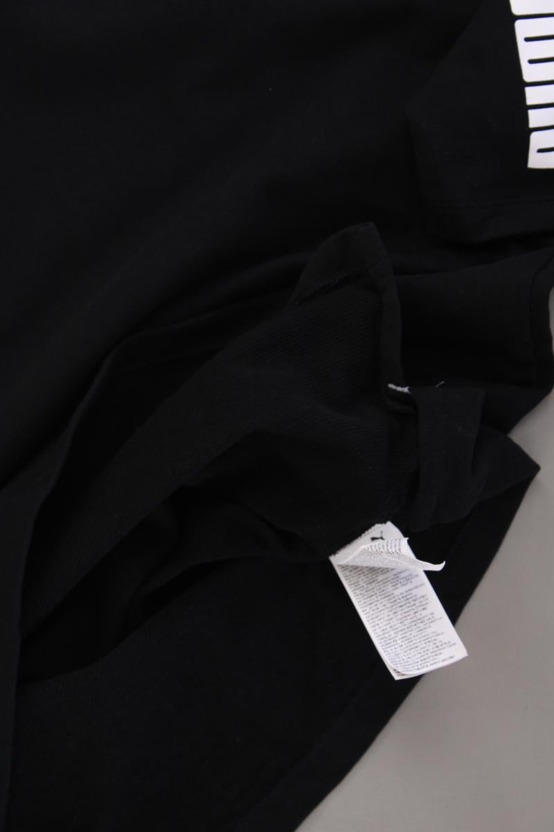 Puma Jerseykleid Gr. M Kurzarm schwarz aus Baumwolle