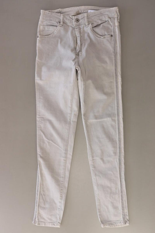 Skinny Jeans Gr. XS grau aus Baumwolle