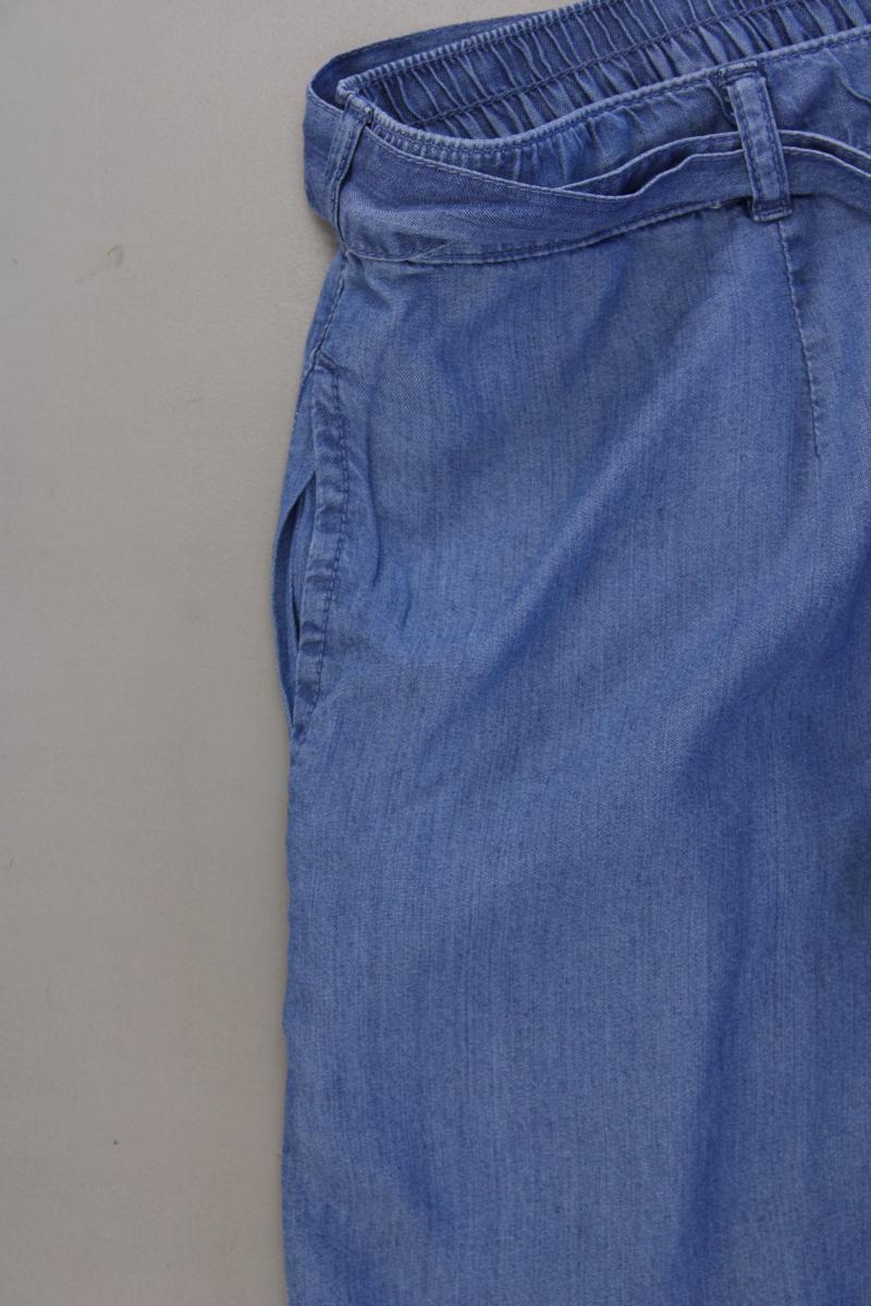 Laura Kent Stoffhose Gr. 52 neuwertig blau aus Lyocell