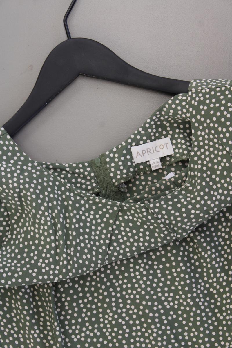 Apricot Trägerkleid Gr. XL gepunktet grün