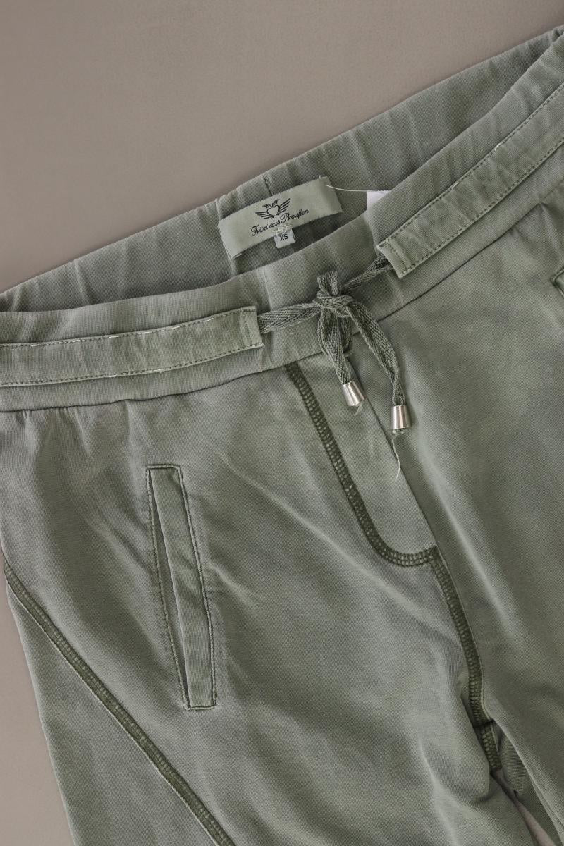 Fritzi aus Preußen Jogginghose Gr. XS grün aus Baumwolle