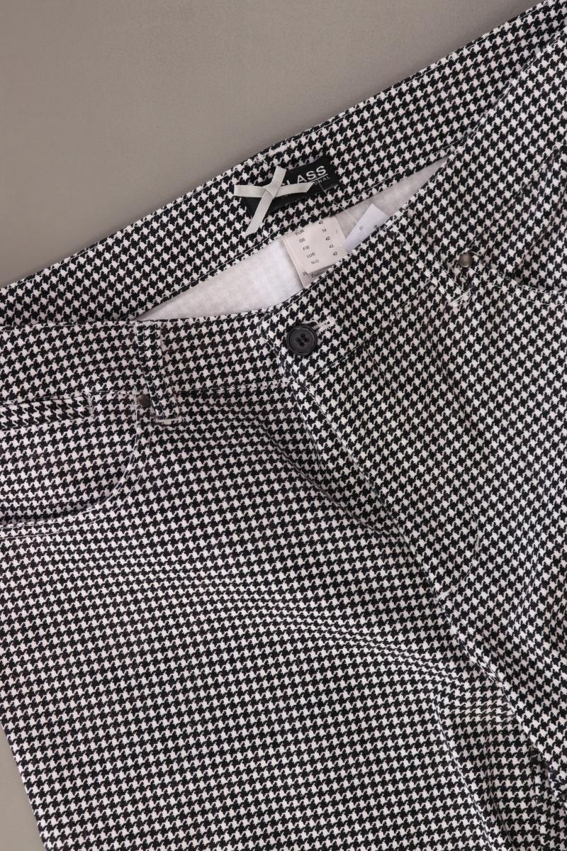 Class International Hose Gr. 40 hahnentritt grau aus Baumwolle