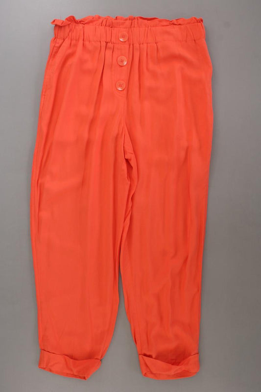 Lascana Stoffhose Gr. 42 neuwertig orange aus Viskose