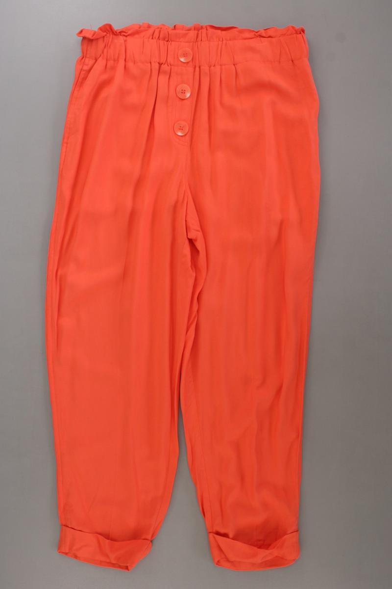 Lascana Stoffhose Gr. 42 neuwertig orange aus Viskose