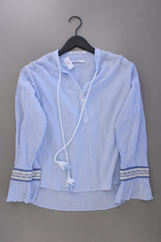 Replay Langarmbluse Gr. S blau