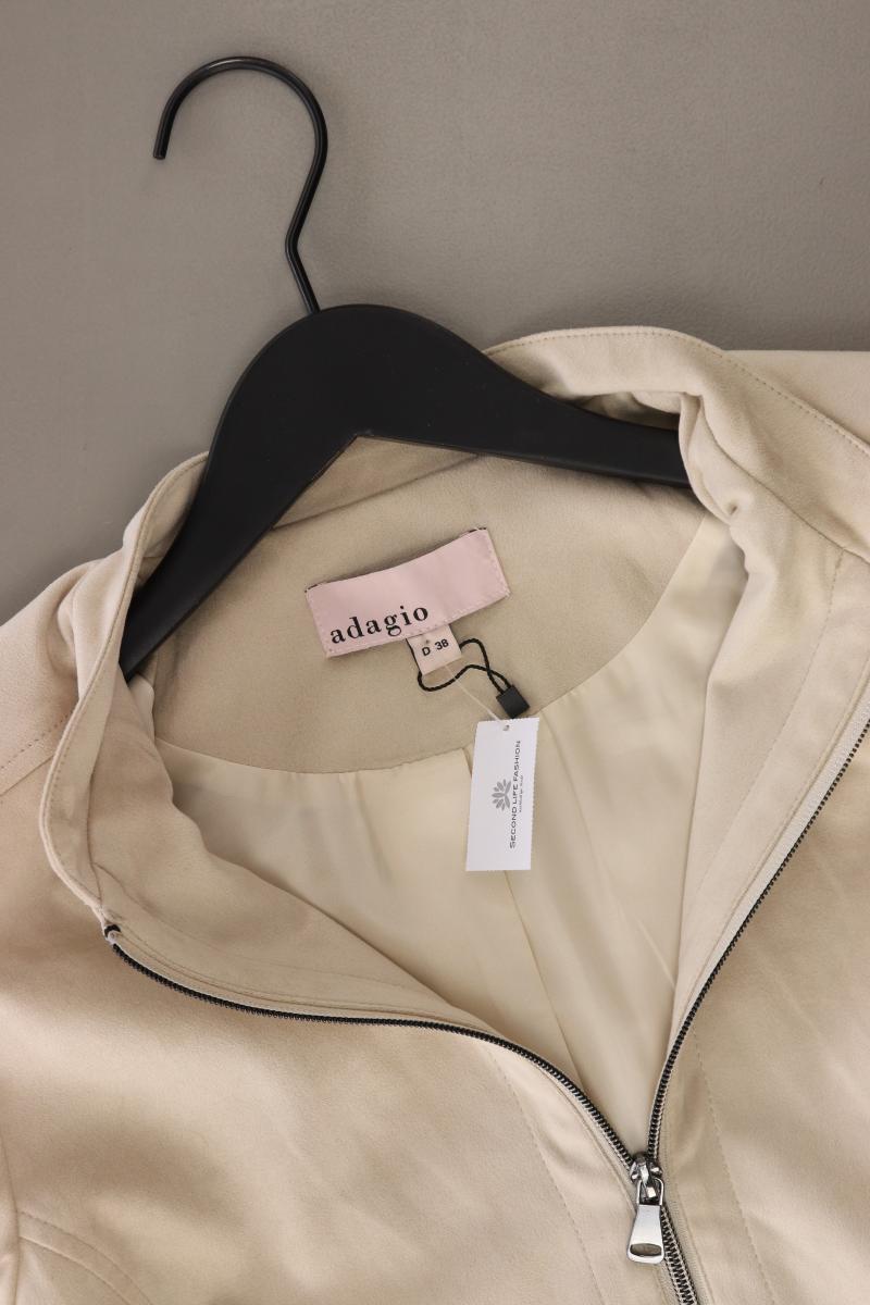 Adagio Übergangsjacke Gr. 38 creme aus Polyester