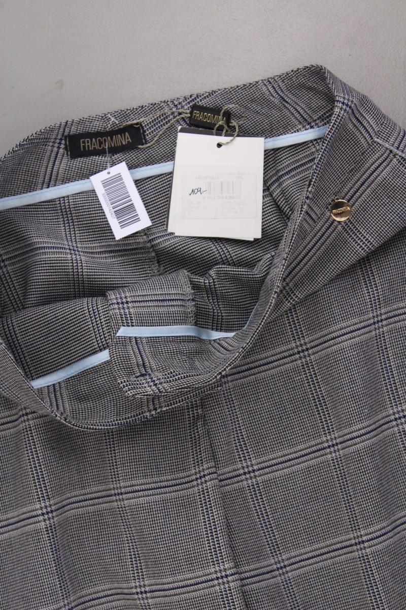 Fracomina Stoffhose Gr. IT 44 (M) kariert neu mit Etikett Neupreis: 109,0€! grau