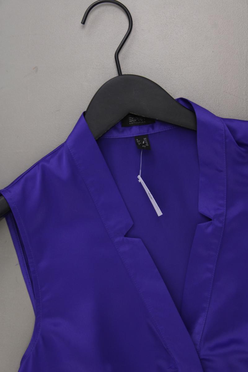 Esprit Collection Ärmellose Bluse Gr. 36 lila