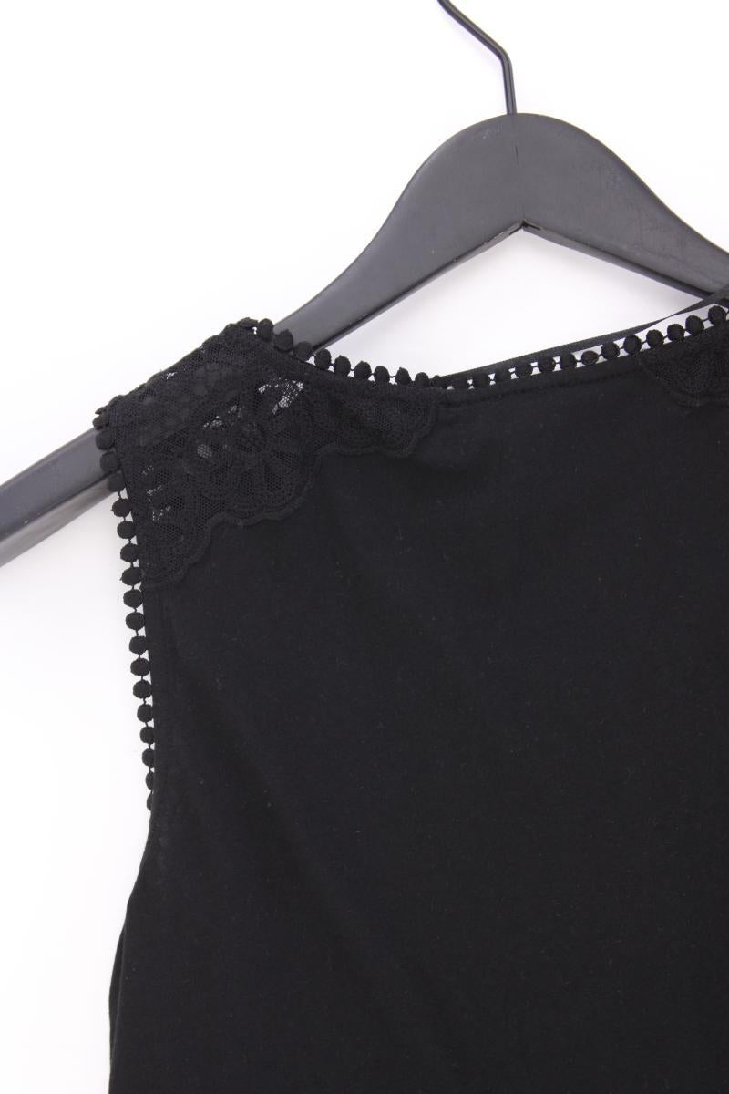 Street One Ärmellose Bluse Gr. 38 schwarz aus Viskose