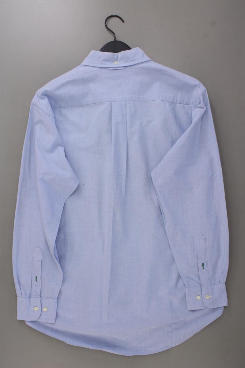 Tommy Hilfiger Langarmhemd für Herren Gr. M blau