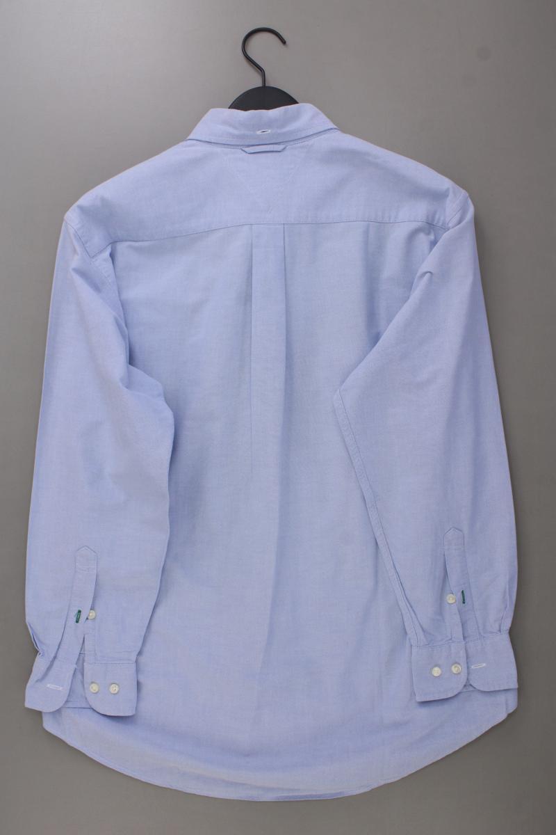 Tommy Hilfiger Langarmhemd für Herren Gr. M blau