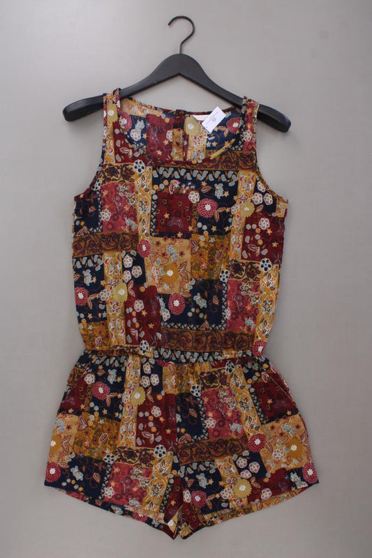 Only Jumpsuit Gr. 36 mit Blumenmuster mehrfarbig aus Polyester