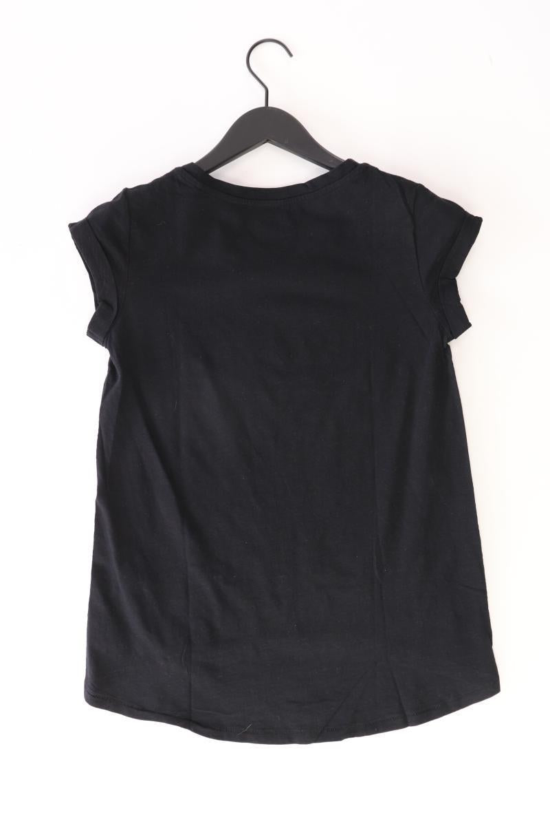edc by Esprit Printshirt Gr. XS Kurzarm schwarz aus Baumwolle