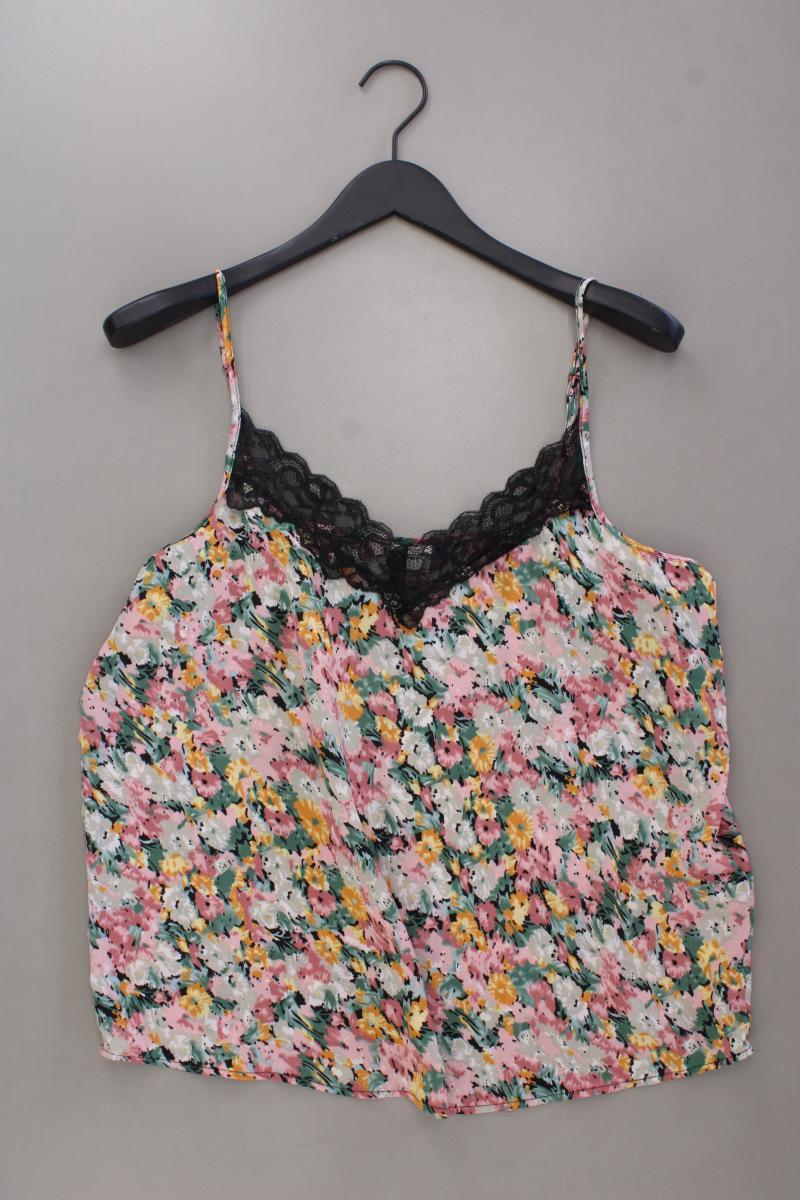 Jacqueline de Yong Spaghetti-Top Gr. 44 mit Blumenmuster mehrfarbig