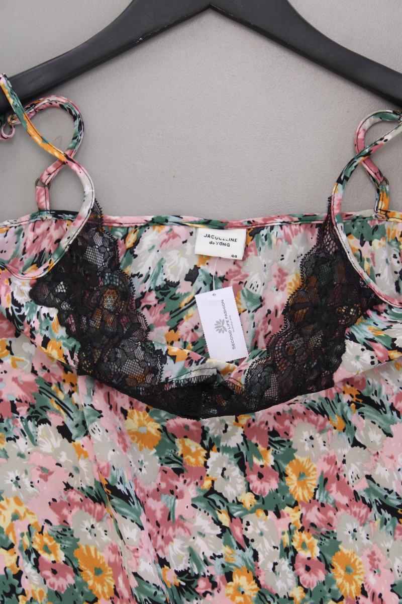 Jacqueline de Yong Spaghetti-Top Gr. 44 mit Blumenmuster mehrfarbig
