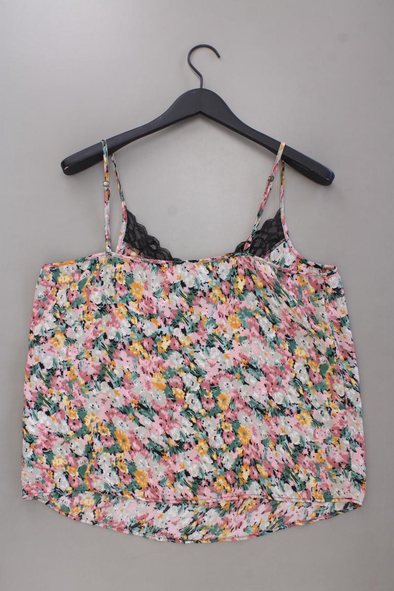 Jacqueline de Yong Spaghetti-Top Gr. 44 mit Blumenmuster mehrfarbig