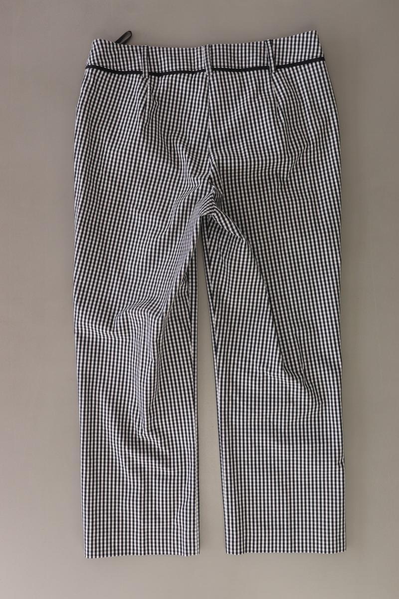 rick cardona 7/8 Hose Gr. 38 kariert grau aus Baumwolle