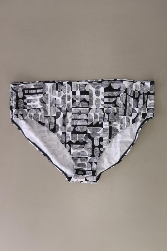 Ulla Popken Badehose Größe 58 weiß aus Polyester