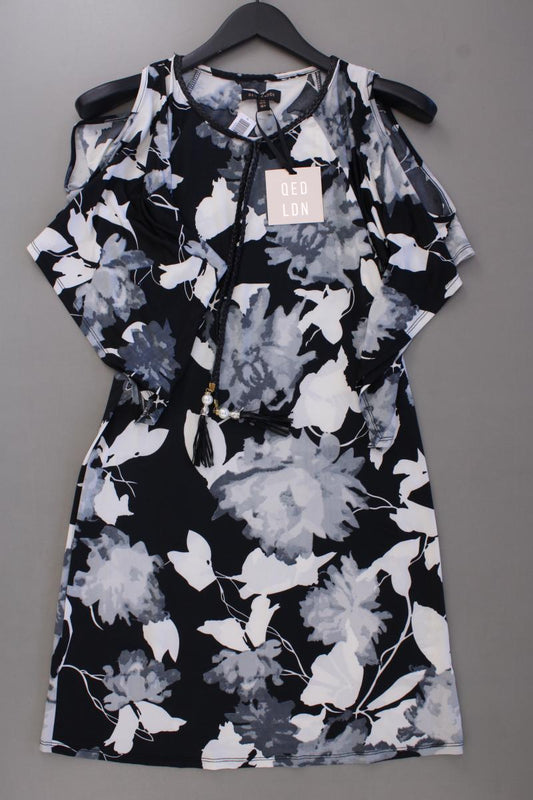 QED LONDON Midikleid Gr. 36 mit Blumenmuster neu mit Etikett 3/4 Ärmel grau