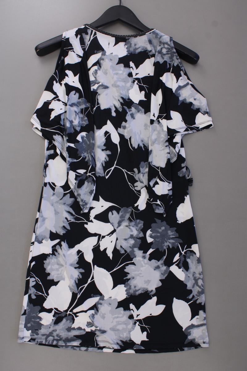 QED LONDON Midikleid Gr. 36 mit Blumenmuster neu mit Etikett 3/4 Ärmel grau