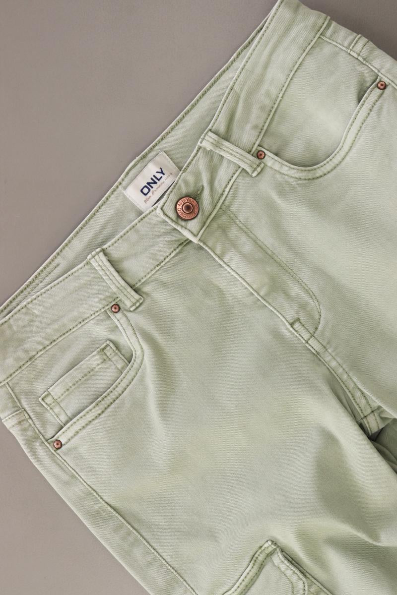Only Cargojeans Gr. 36/L32 neuwertig grün aus Baumwolle