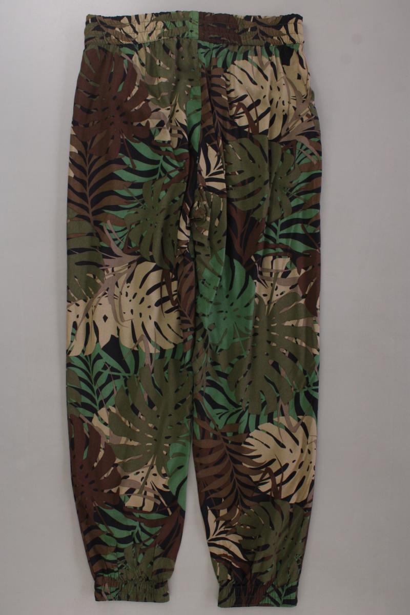 United Colors of Benetton Stoffhose Gr. S olivgrün aus Viskose