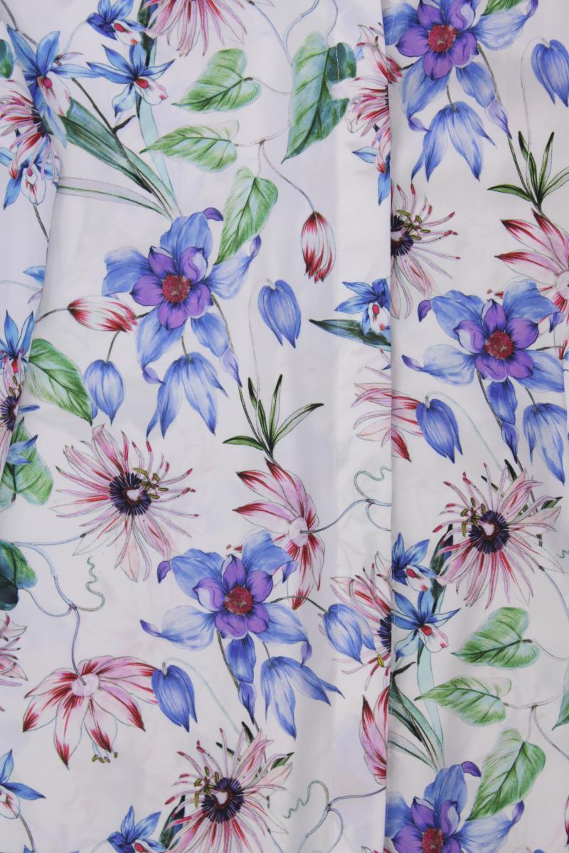 H&M Langarmbluse Gr. 36 mit Blumenmuster neuwertig mehrfarbig aus Polyester