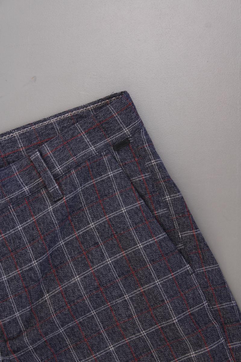 ONLY & SONS Chino Shorts für Herren Gr. W31 kariert grau aus Polyester