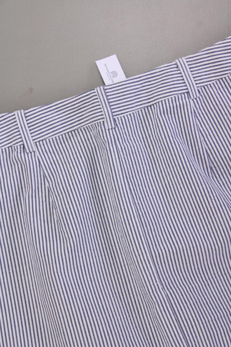 Anne L. Rock Gr. 38 gestreift grau aus Baumwolle