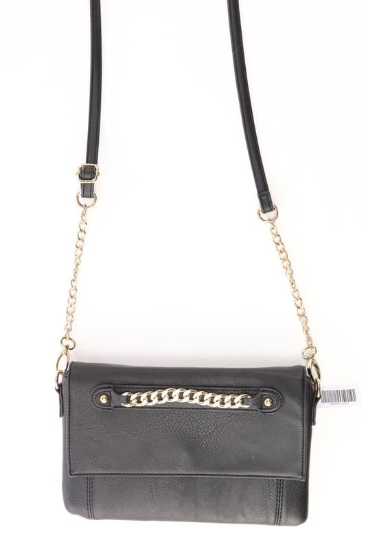 Deichmann Tasche schwarz aus Kunstleder