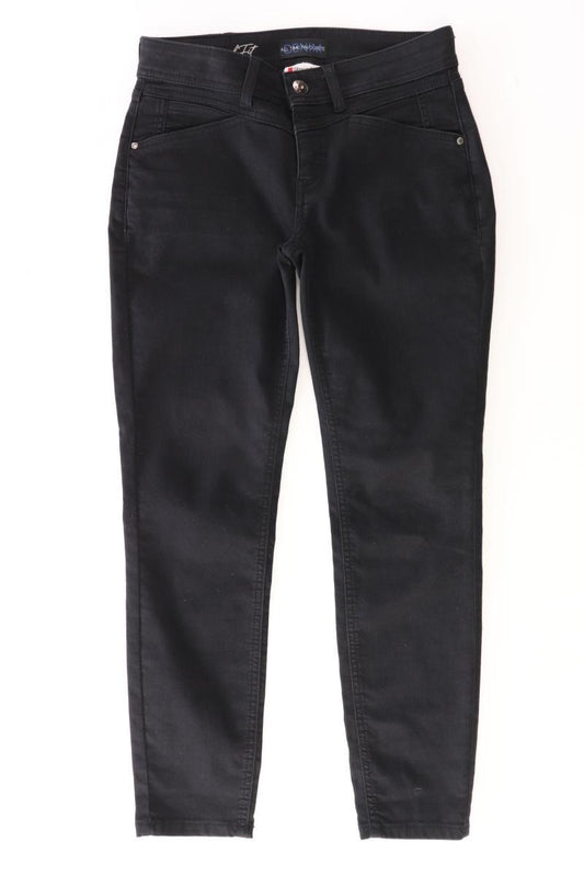 Street One Straight Jeans Gr. W25/L28 schwarz aus Baumwolle