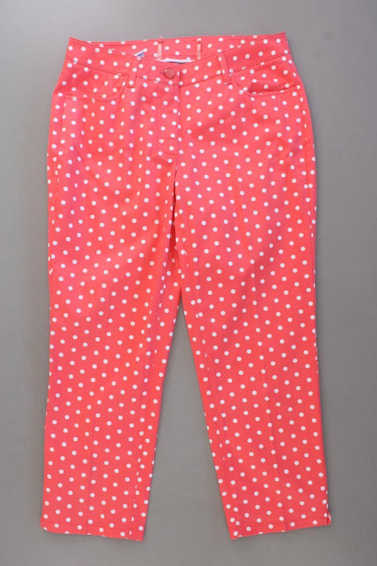 Madeleine 7/8 Hose Gr. Kurzgröße 19 gepunktet neuwertig pink aus Baumwolle