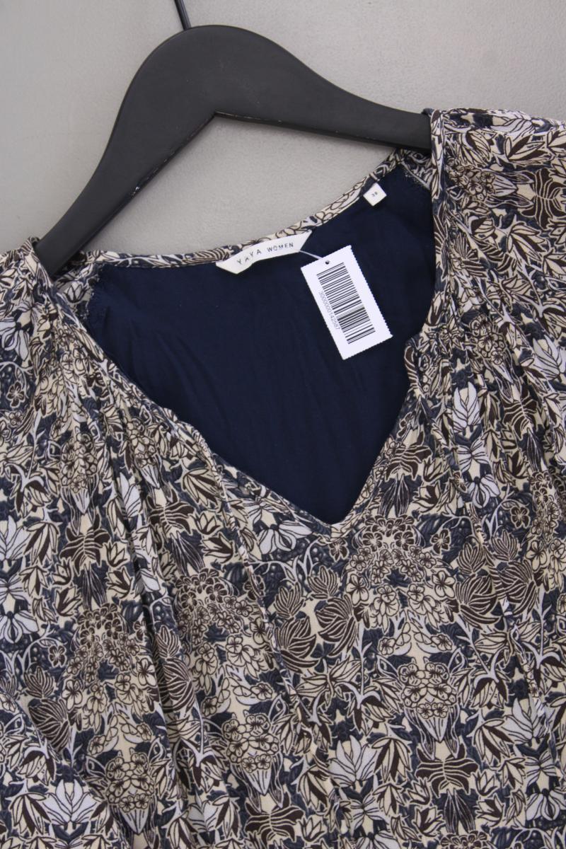 YAYA Midikleid Gr. 38 3/4 Ärmel mehrfarbig aus Viskose