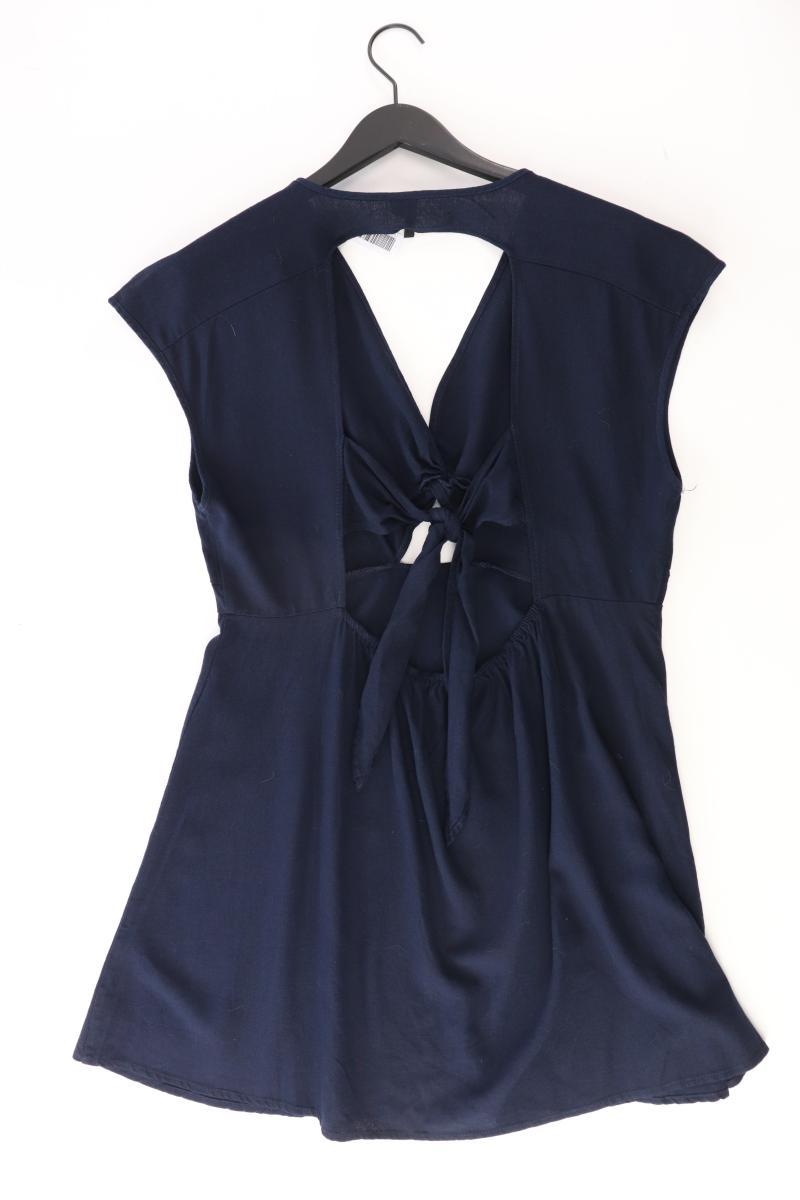 Vero Moda Kleid Gr. XL Kurzarm blau aus Viskose