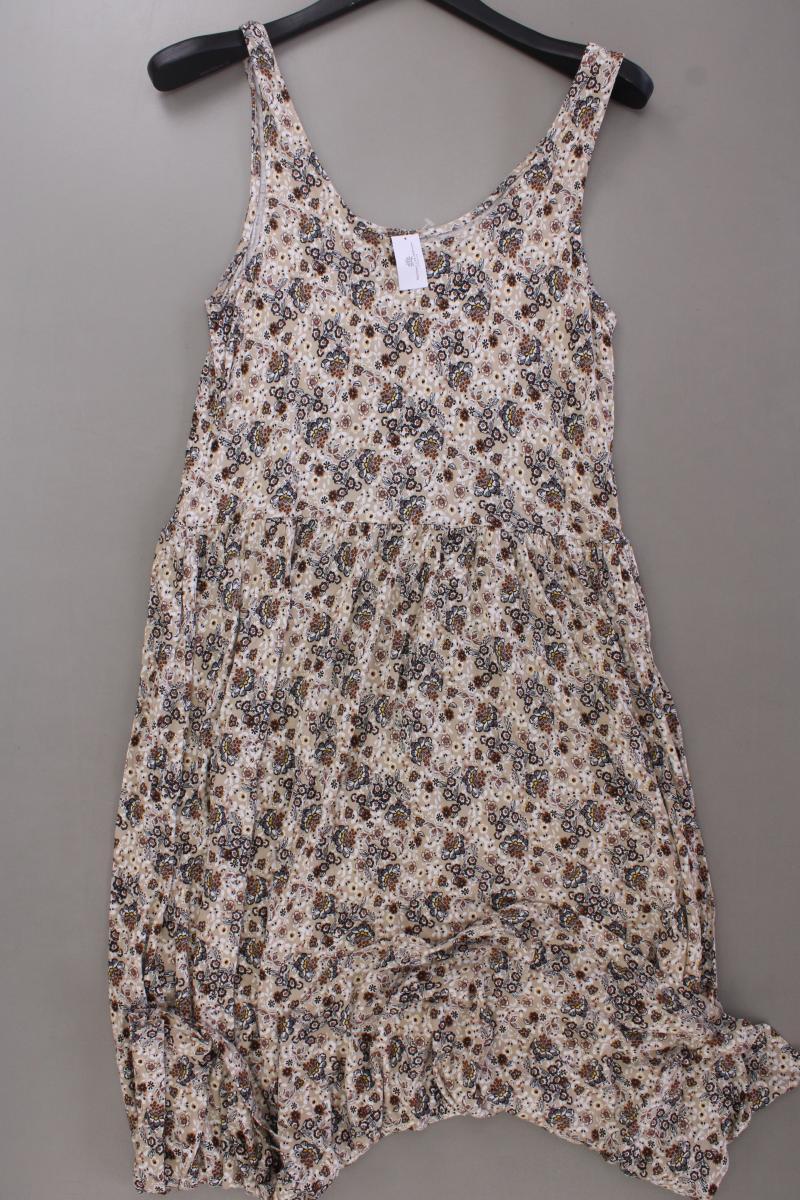 Vivance Jerseykleid Gr. 44 neuwertig Träger mehrfarbig aus Viskose