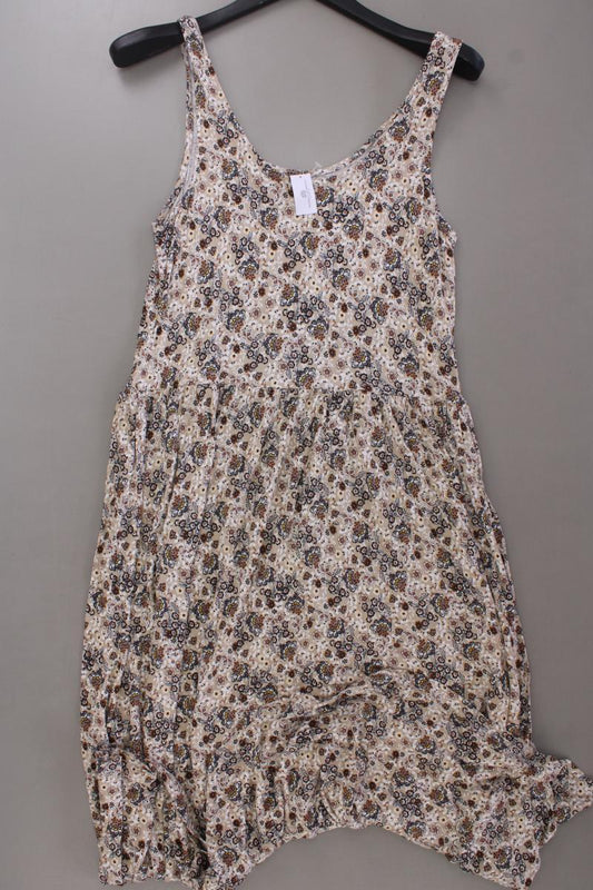 Vivance Jerseykleid Gr. 44 neuwertig Träger mehrfarbig aus Viskose