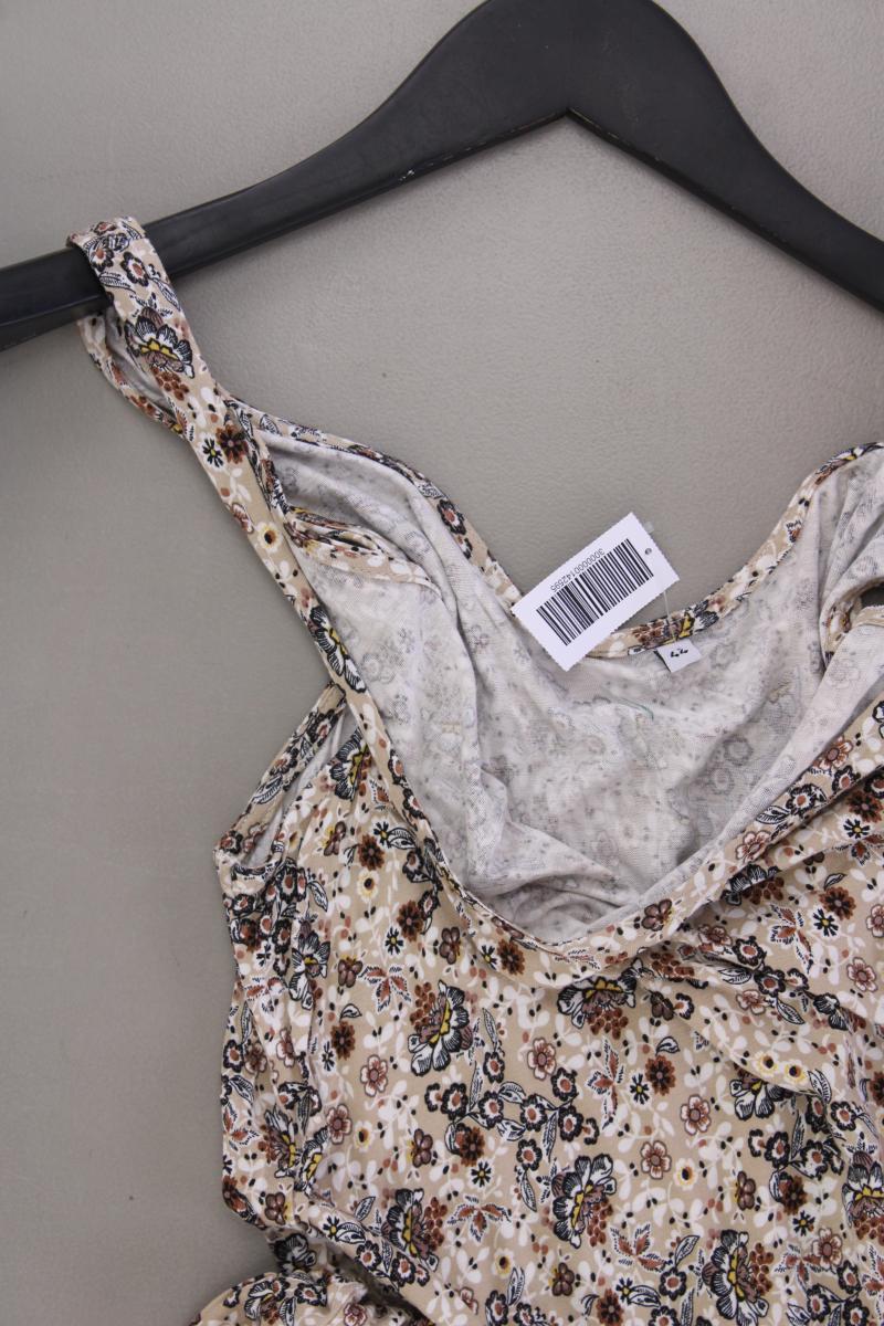 Vivance Jerseykleid Gr. 44 neuwertig Träger mehrfarbig aus Viskose