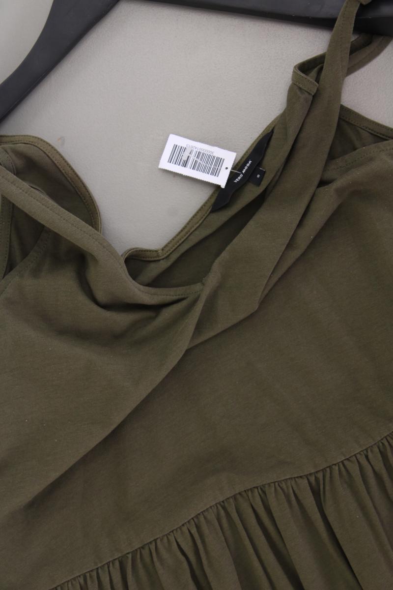 Vero Moda Maxikleid Gr. S Träger olivgrün