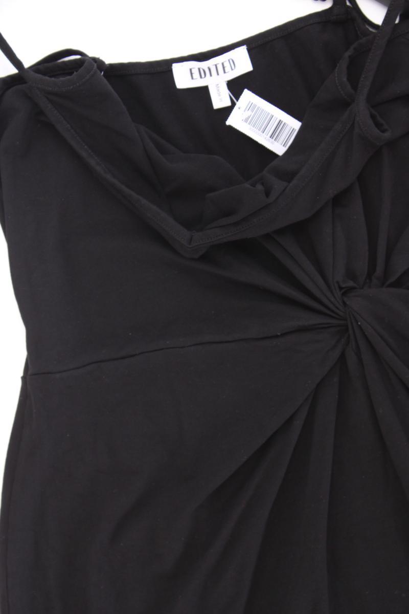 EDITED Trägerkleid Gr. 42 schwarz aus Viskose