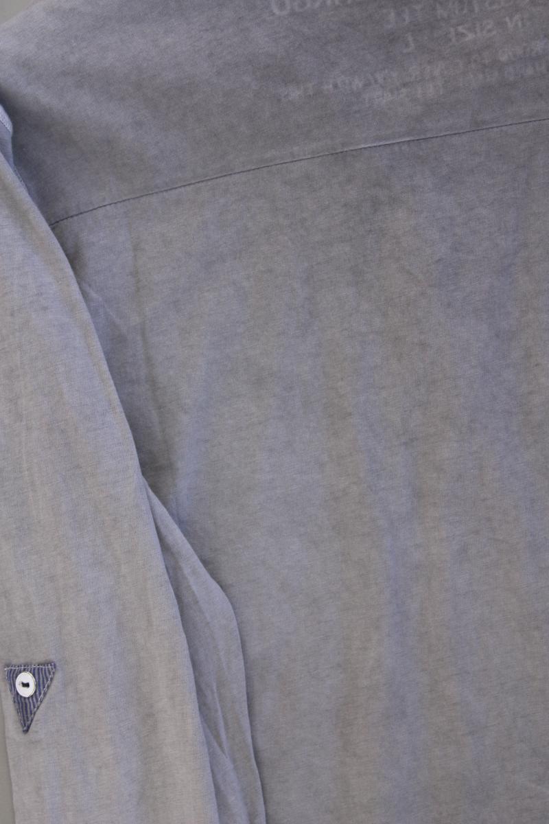 Key Largo Longsleeve-Shirt für Herren Gr. L Langarm grau aus Baumwolle