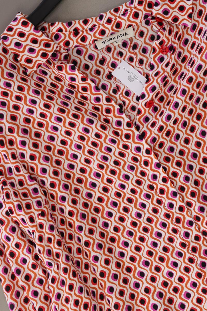 SURKANA Langarmkleid Gr. L orange aus Viskose