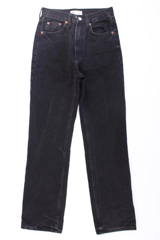 Zara Mom Jeans Gr. 34 grau