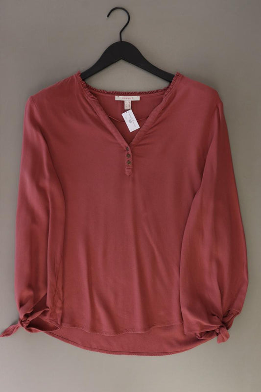 Esprit Langarmbluse Gr. 40 rot