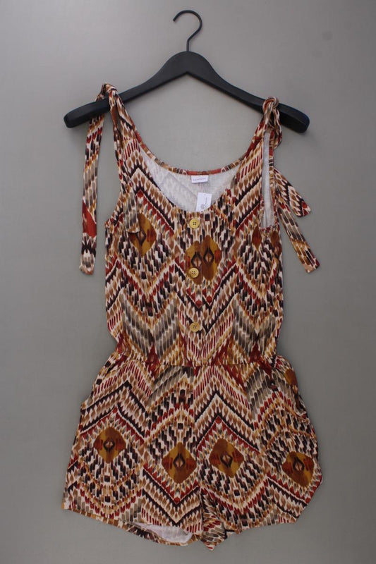 Lascana Kurzer Jumpsuit Gr. 36 mehrfarbig aus Viskose