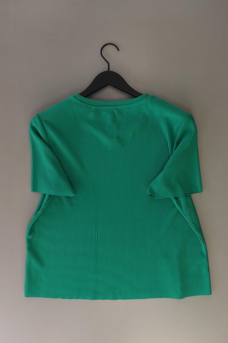 s.Oliver Kurzarmbluse Gr. 40 grün aus Polyester