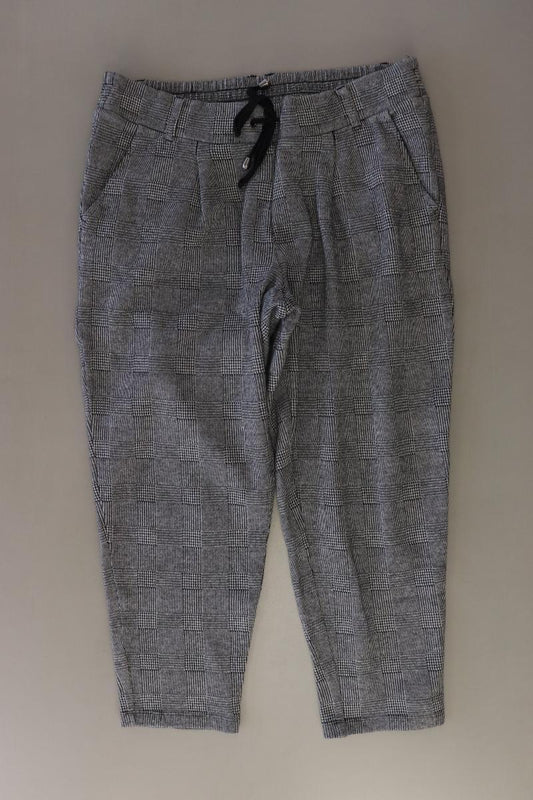 edc by Esprit Stoffhose Gr. L hahnentritt grau aus Baumwolle