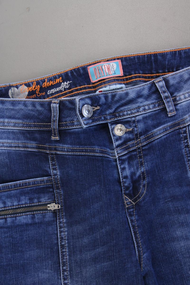 Street One Skinny Jeans Gr. 46 neuwertig blau